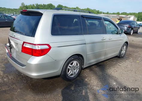 2005 Honda Odyssey Ex-L из США, поврежденный, VIN 5FNRL38735B104802